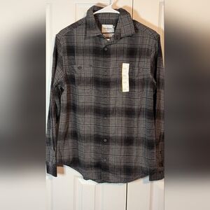 Target Black and Gray Checkered Shirt
